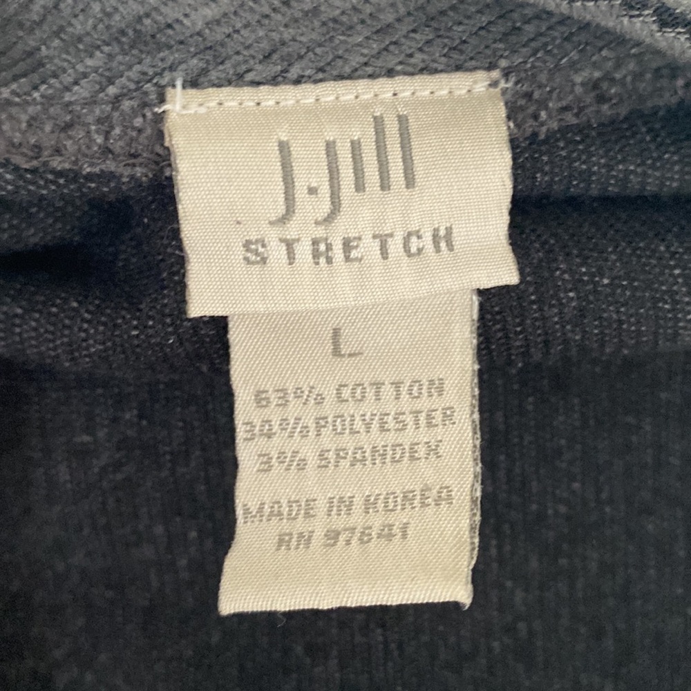 15:08- 3/$25 Bundle Only - J.Jill Velour Cardigan - Picture 10 of 16